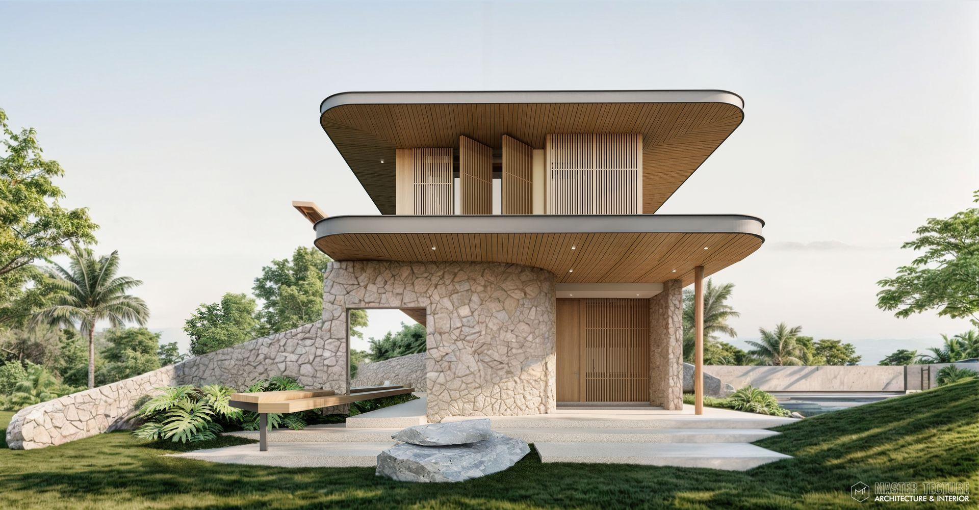 แบบบ้านโมเดิร์นชั้นเดียว VS สองชั้น